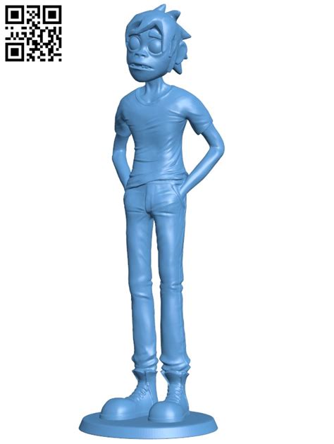 Gorillaz 3D Models Free Download .